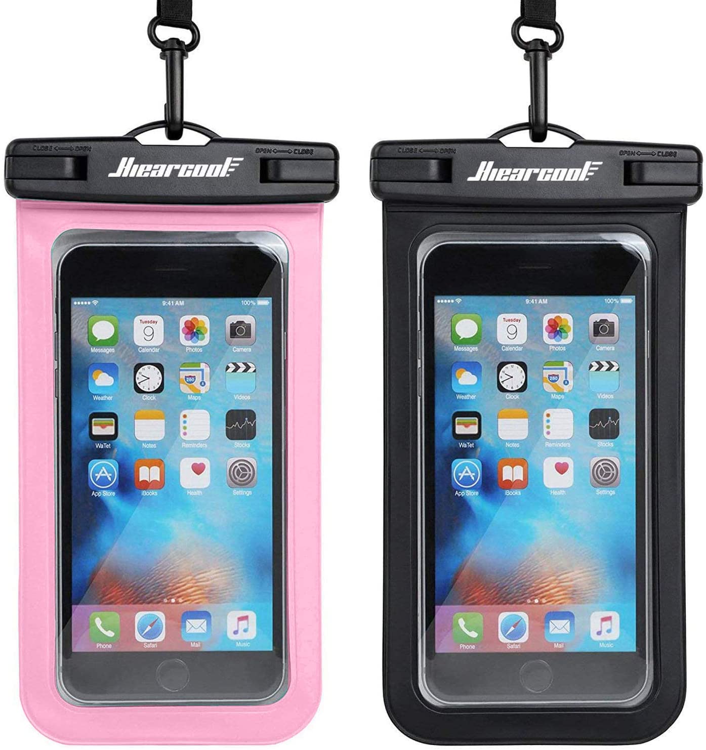 Universal Waterproof Case,Waterproof Phone Pouch Compatible for iPhone 13 12 11 Pro Max XS Max XR X 8 7 Samsung Galaxy s10/s9 Google Pixel 2 HTC Up to 7.0